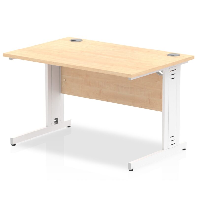 Impulse 1200mm Straight Desk Cable Managed Leg - Image 6
