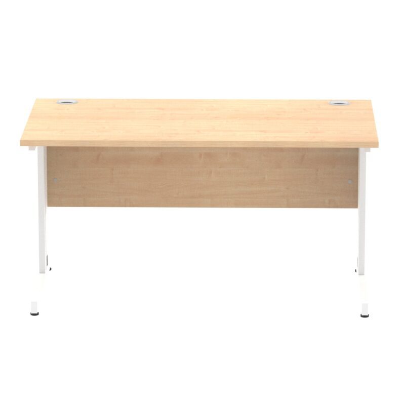 Impulse 1400mm Straight Desk Cable Managed Leg - Image 89