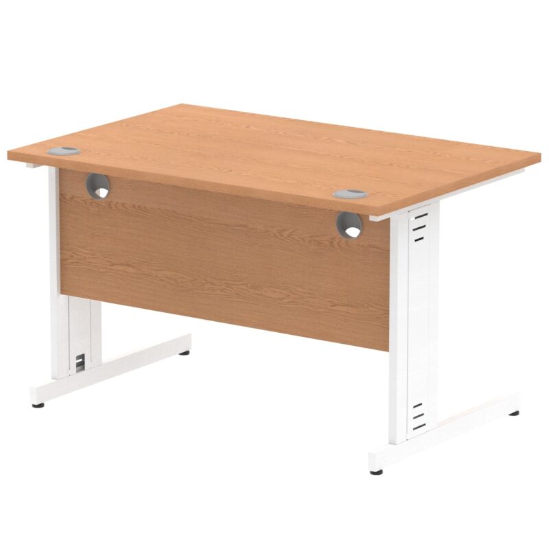 Impulse 1200mm Straight Desk Cable Managed Leg - Image 99