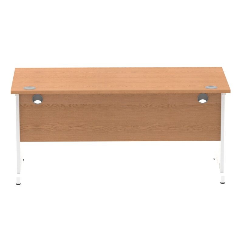 Impulse 1600mm Straight Desk Cable Managed Leg - Image 94