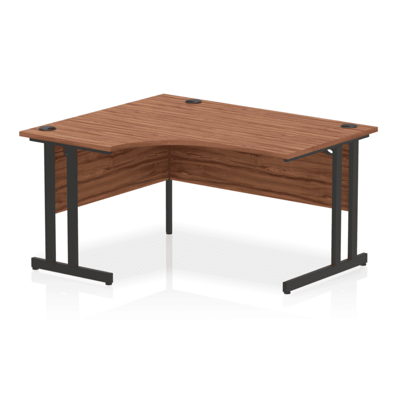 Impulse 1400mm Left Crescent Desk Cantilever Leg - Image 17