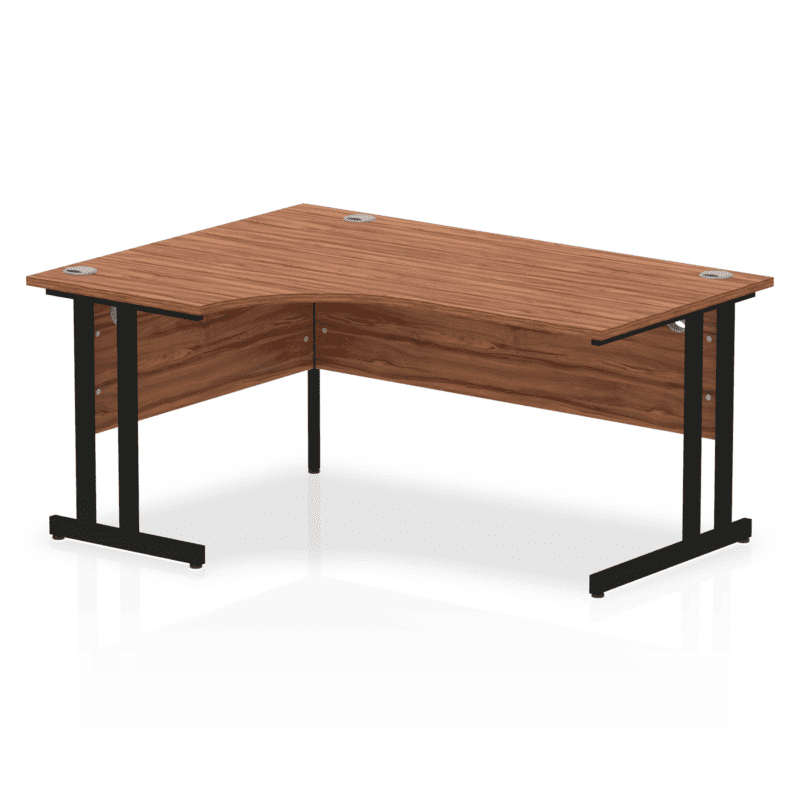 Impulse 1600mm Left Crescent Desk Cantilever Leg - Image 17
