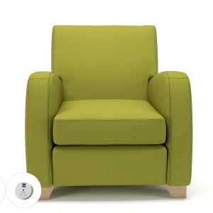Wynne 81cm Wide Armchair in Warwick Dolly Fabric