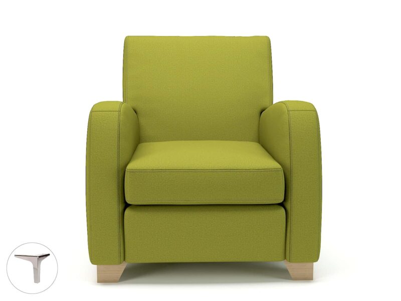 Wynne 81cm Wide Armchair in Warwick Dolly Fabric - Image 3