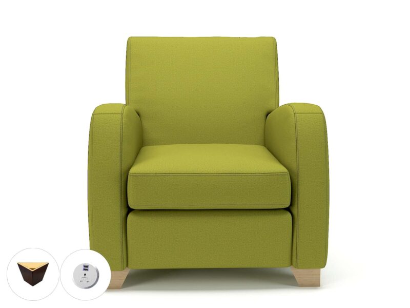 Wynne 81cm Wide Armchair in Warwick Dolly Fabric - Image 9