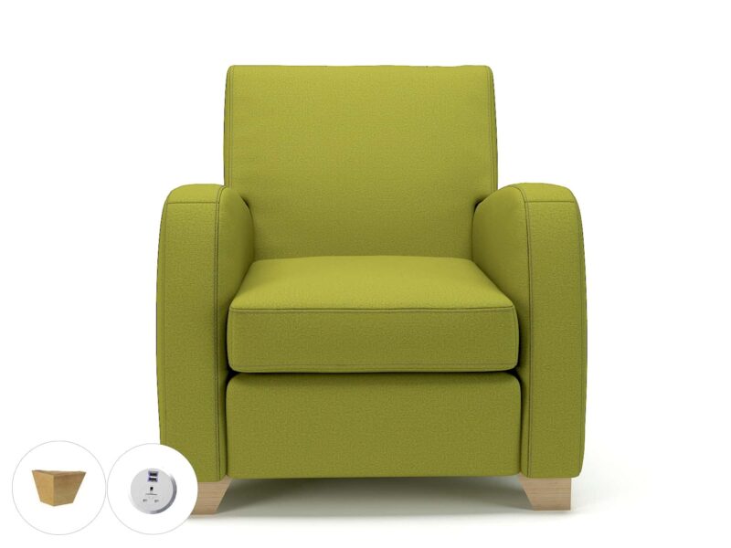 Wynne 81cm Wide Armchair in Warwick Dolly Fabric - Image 13
