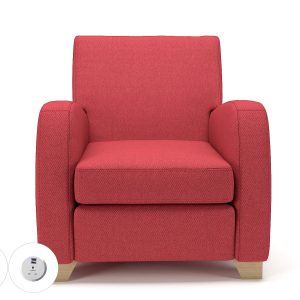 Wynne 81cm Wide Armchair in Camira Era Fabric