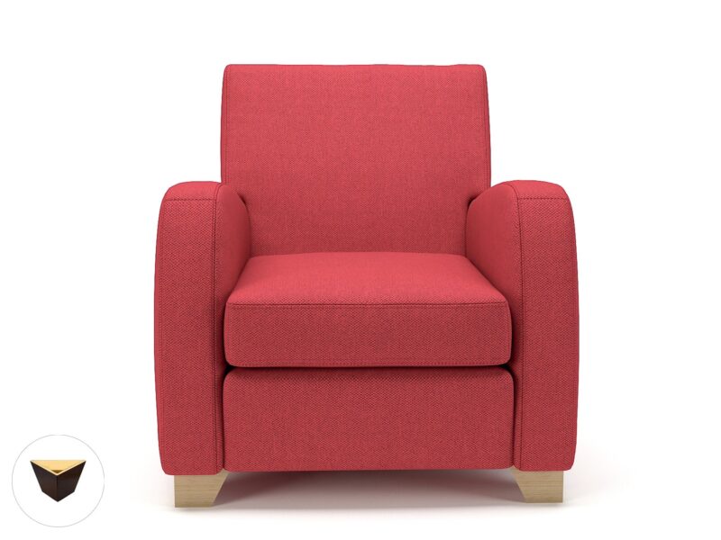 Wynne 81cm Wide Armchair in Camira Era Fabric - Image 7