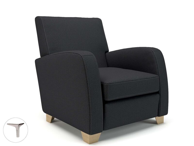 Wynne 81cm Wide Armchair in Warwick Dolly Fabric - Image 78