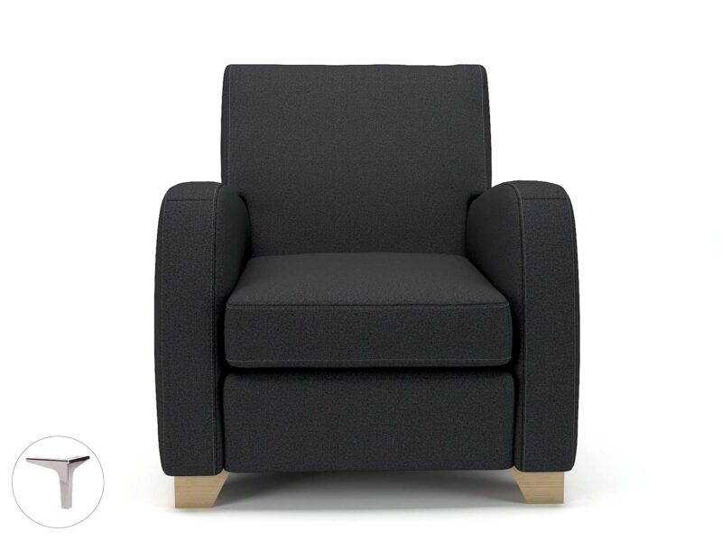 Wynne 81cm Wide Armchair in Warwick Dolly Fabric - Image 15