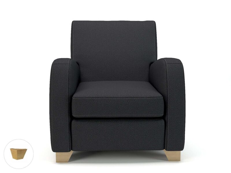 Wynne 81cm Wide Armchair in Warwick Dolly Fabric - Image 19