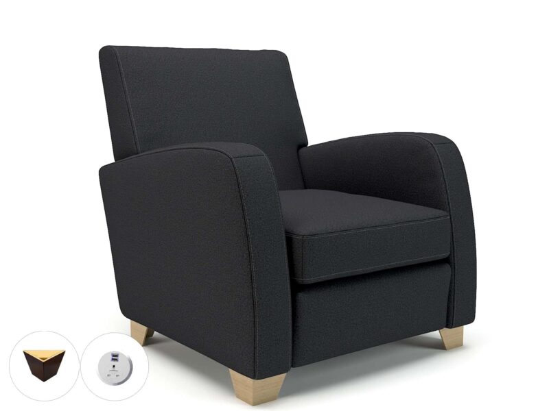 Wynne 81cm Wide Armchair in Warwick Dolly Fabric - Image 83