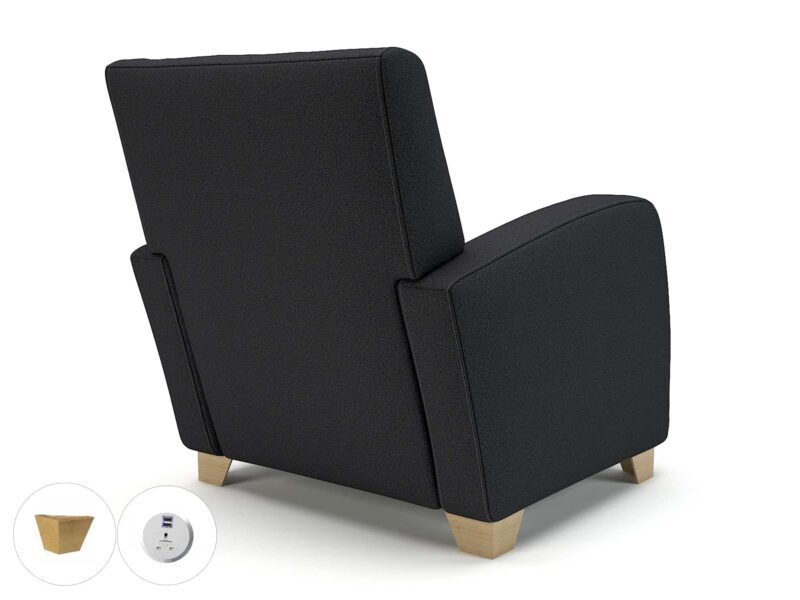 Wynne 81cm Wide Armchair in Warwick Dolly Fabric - Image 28