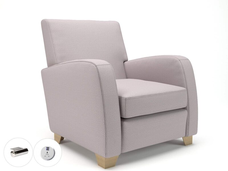 Wynne 81cm Wide Armchair in Warwick Dolly Fabric - Image 92