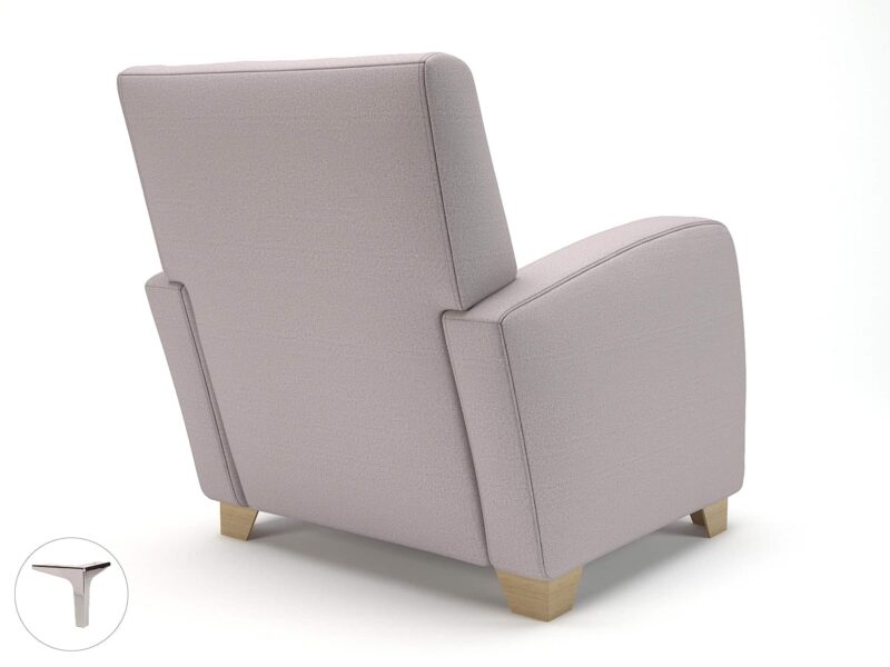 Wynne 81cm Wide Armchair in Warwick Dolly Fabric - Image 46