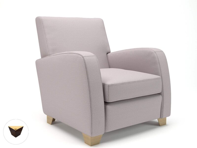 Wynne 81cm Wide Armchair in Warwick Dolly Fabric - Image 95
