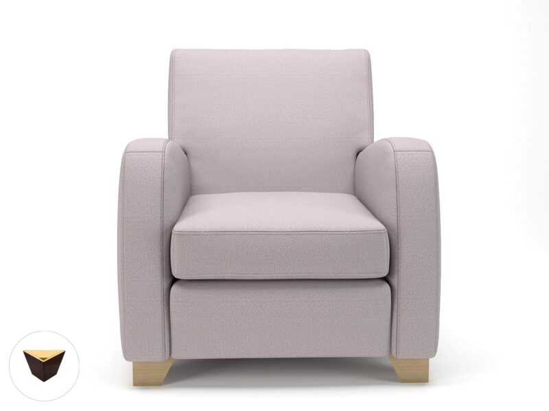 Wynne 81cm Wide Armchair in Warwick Dolly Fabric - Image 49