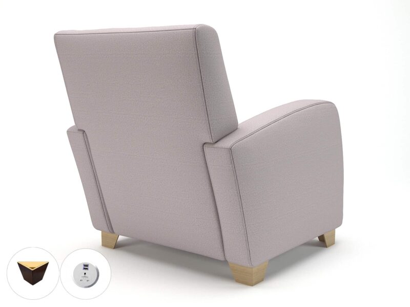 Wynne 81cm Wide Armchair in Warwick Dolly Fabric - Image 52