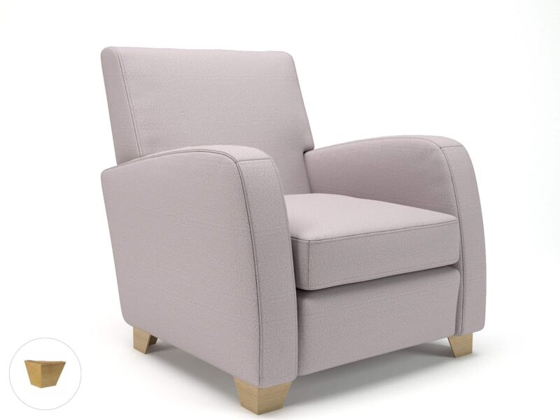 Wynne 81cm Wide Armchair in Warwick Dolly Fabric - Image 97
