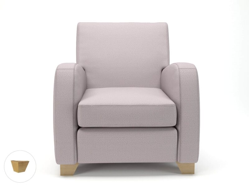 Wynne 81cm Wide Armchair in Warwick Dolly Fabric - Image 53