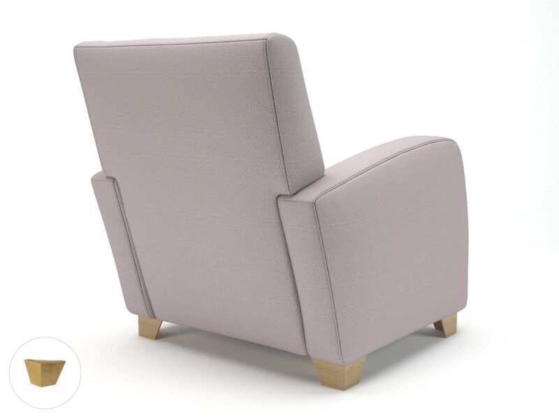 Wynne 81cm Wide Armchair in Warwick Dolly Fabric - Image 54