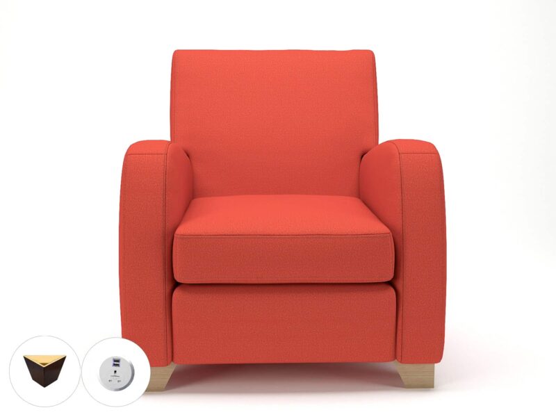 Wynne 81cm Wide Armchair in Warwick Dolly Fabric - Image 65