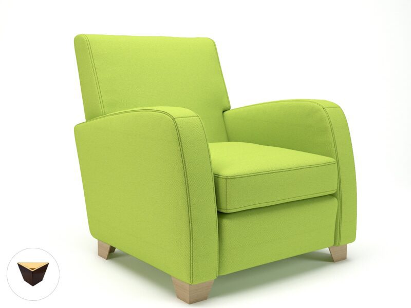 Wynne 81cm Wide Armchair in Camira Era Fabric - Image 151