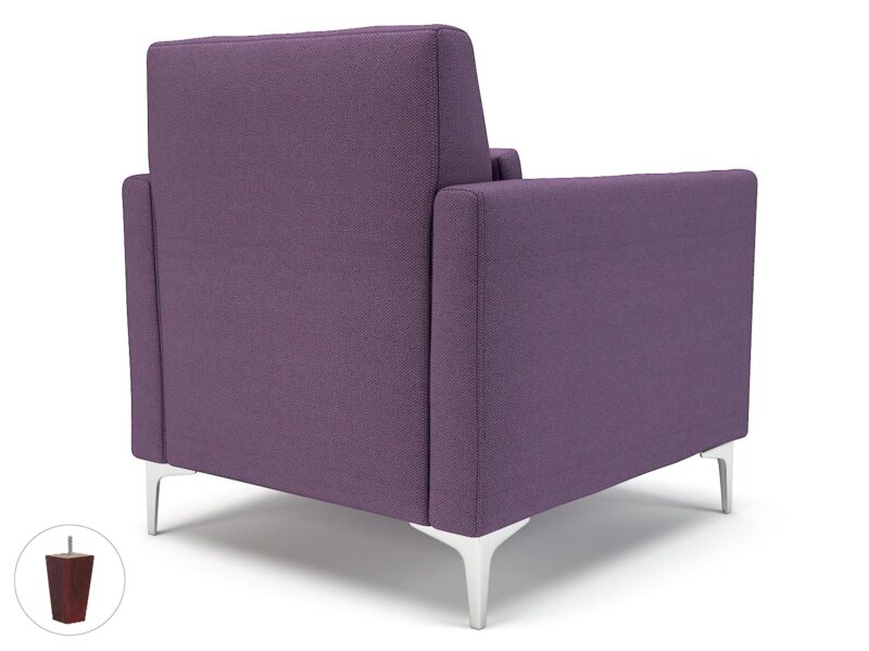 Roselle 90cm Wide Armchair in Camira Era Fabric - Image 93