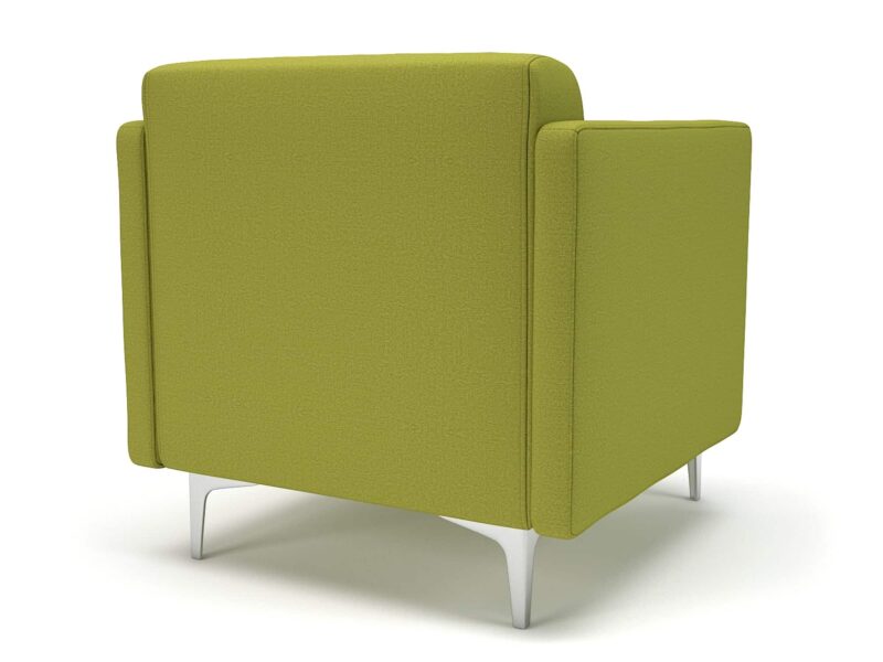 Napa Slim Arm 75cm Wide Armchair in Warwick Dolly Fabric - Image 3