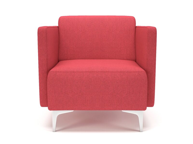 Napa Slim Arm 75cm Wide Armchair in Camira Era Fabric - Image 2