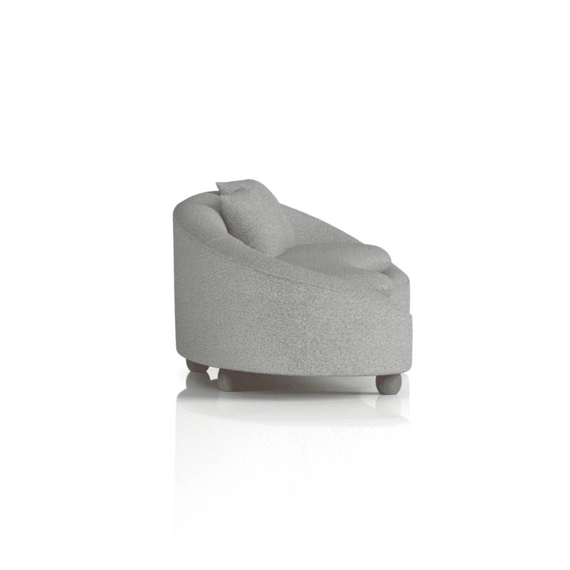 Mimi 3 Seater Curved Sofa - Image 8