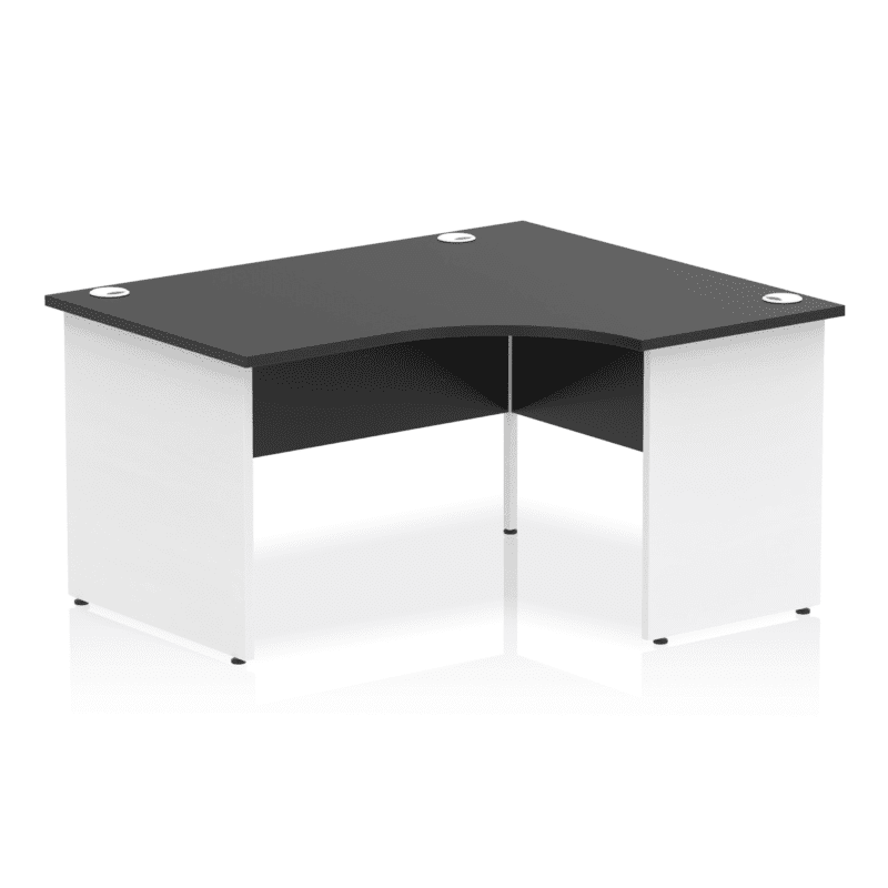 Impulse 1400mm Right Crescent Desk Panel End Leg - Image 14