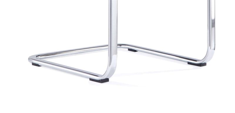 Mien High Back Leather Cantilever Visitor Office Chair - Image 3