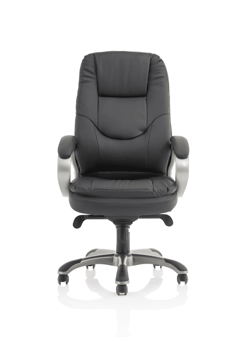 Oscar High Back Black Executive Office Chair with Arms - Image 2