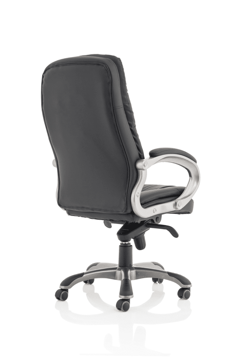 Oscar High Back Black Executive Office Chair with Arms - Image 7