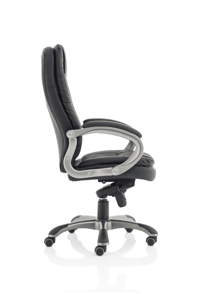 Oscar High Back Black Executive Office Chair with Arms - Image 8