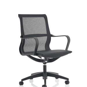 Lula Medium Mesh Back Executive Office Chair with Arms