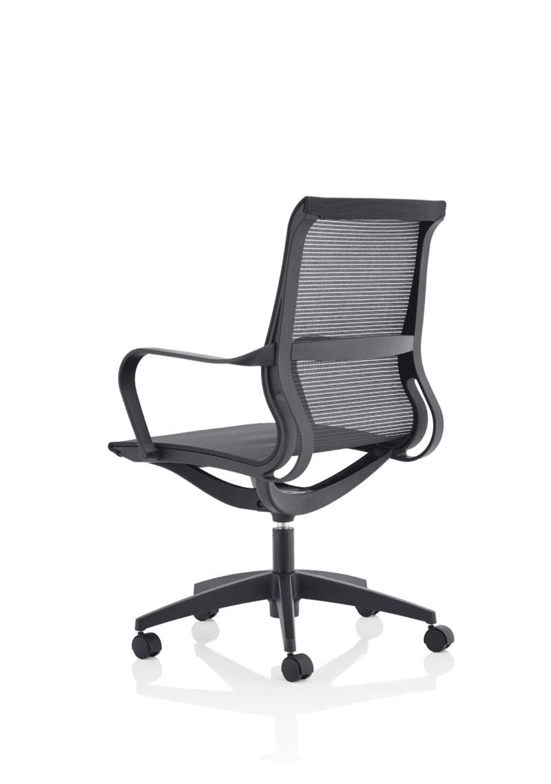 Lula Medium Mesh Back Executive Office Chair with Arms - Image 5