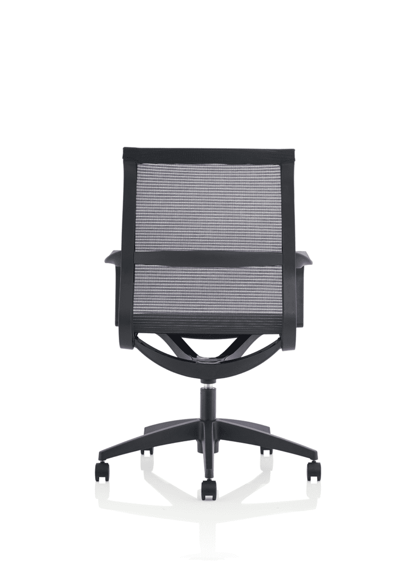 Lula Medium Mesh Back Executive Office Chair with Arms - Image 6