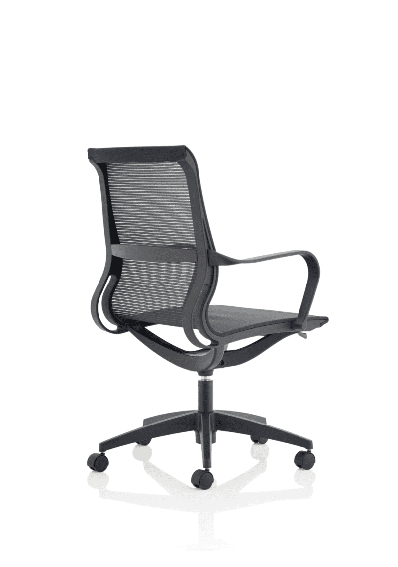 Lula Medium Mesh Back Executive Office Chair with Arms - Image 7