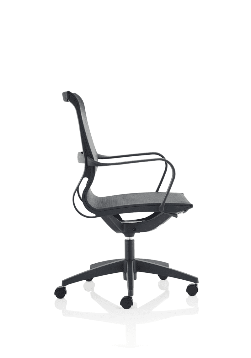Lula Medium Mesh Back Executive Office Chair with Arms - Image 8