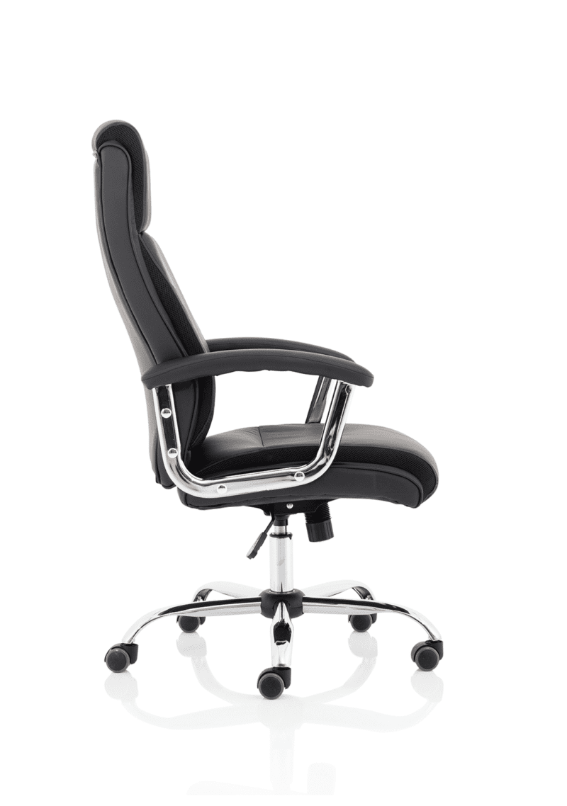Hatley High Back Black Leather Executive Office Chair with Arms - Image 8