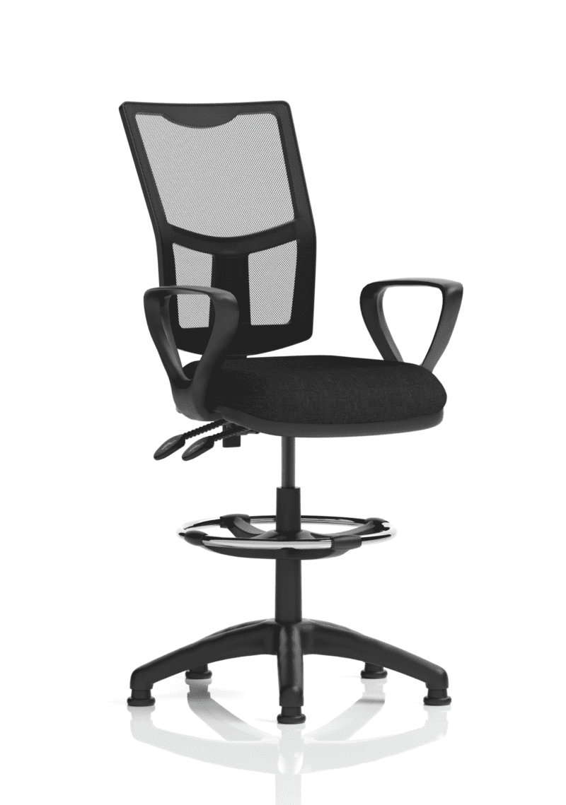 Eclipse Plus II Medium Mesh Back Task Operator Office Chair - Image 38