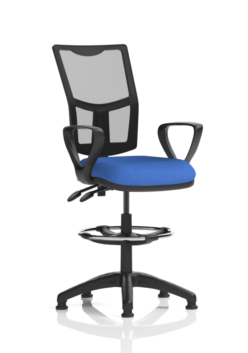 Eclipse Plus II Medium Mesh Back Task Operator Office Chair - Image 44