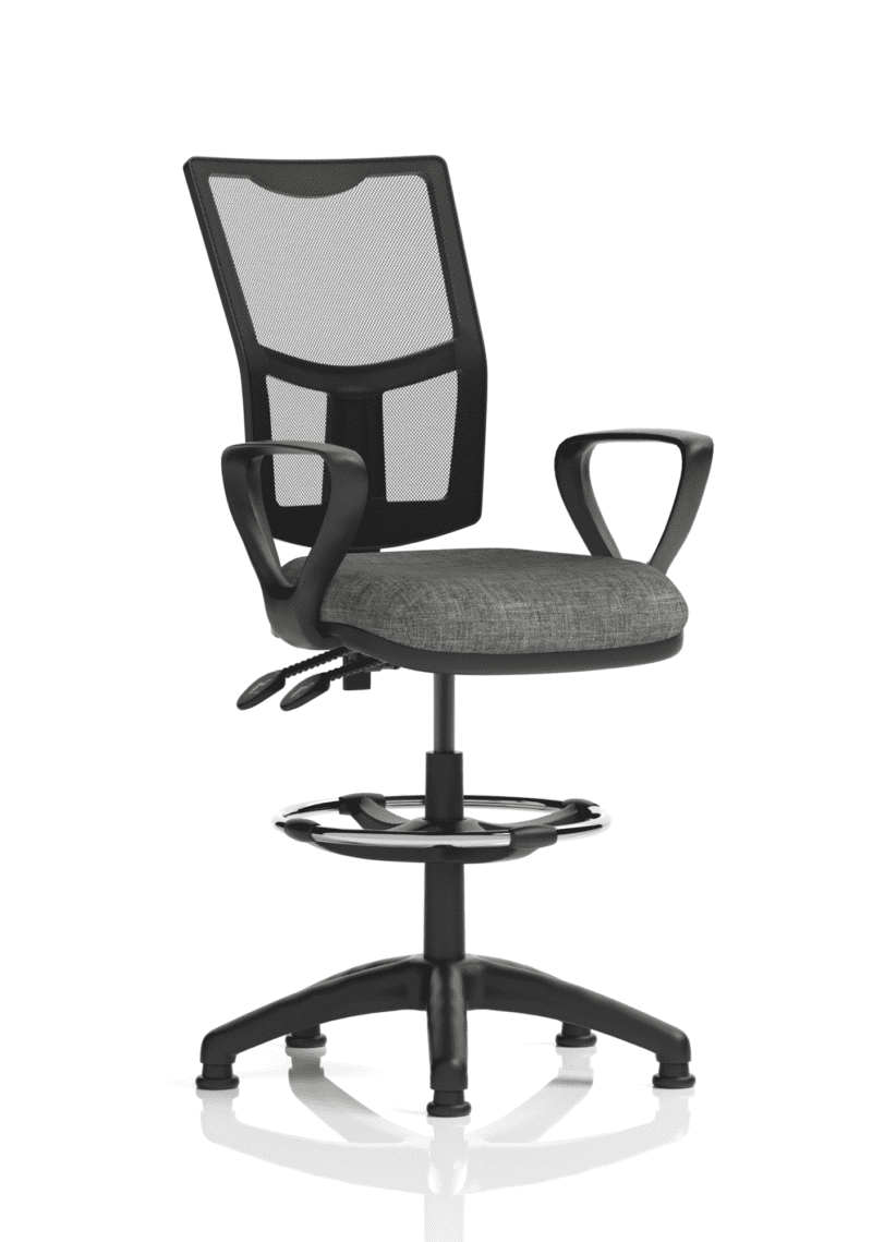Eclipse Plus II Medium Mesh Back Task Operator Office Chair - Image 46