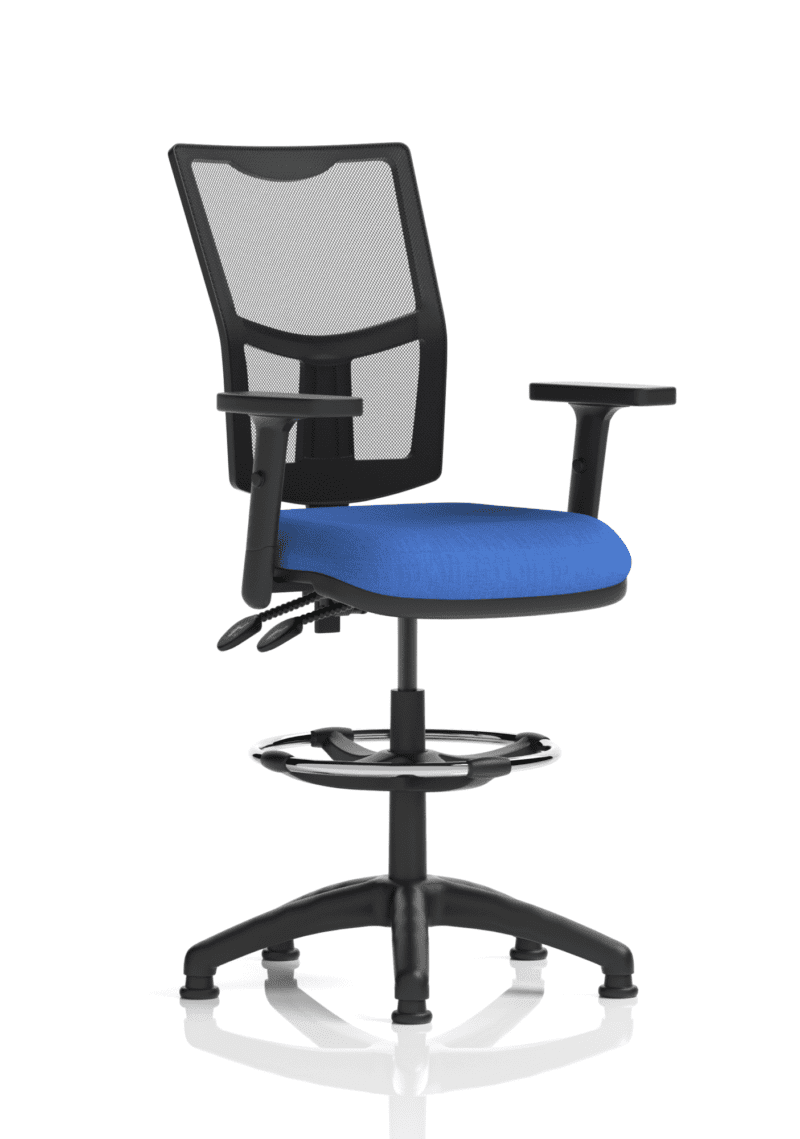 Eclipse Plus II Medium Mesh Back Task Operator Office Chair - Image 40