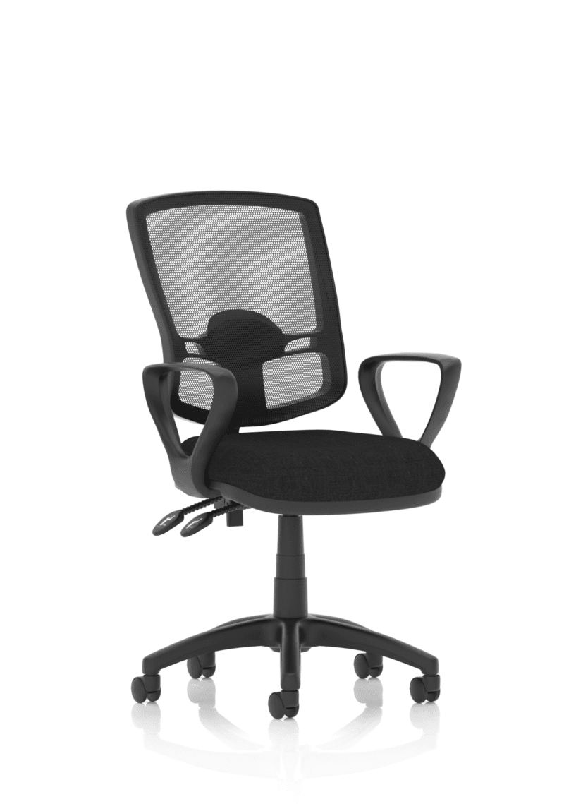 Eclipse Plus II Deluxe Mesh Back Task Operator Office Chair - Image 5