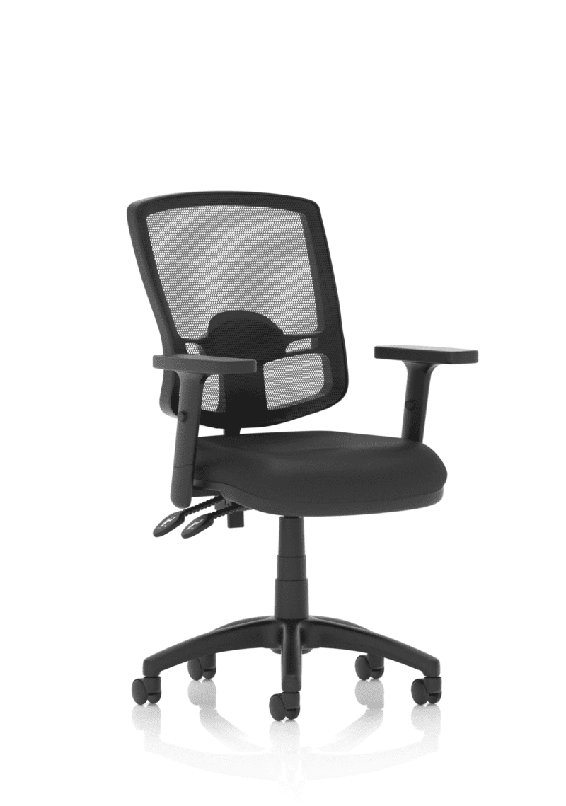 Eclipse Plus II Deluxe Mesh Back Task Operator Office Chair - Image 20