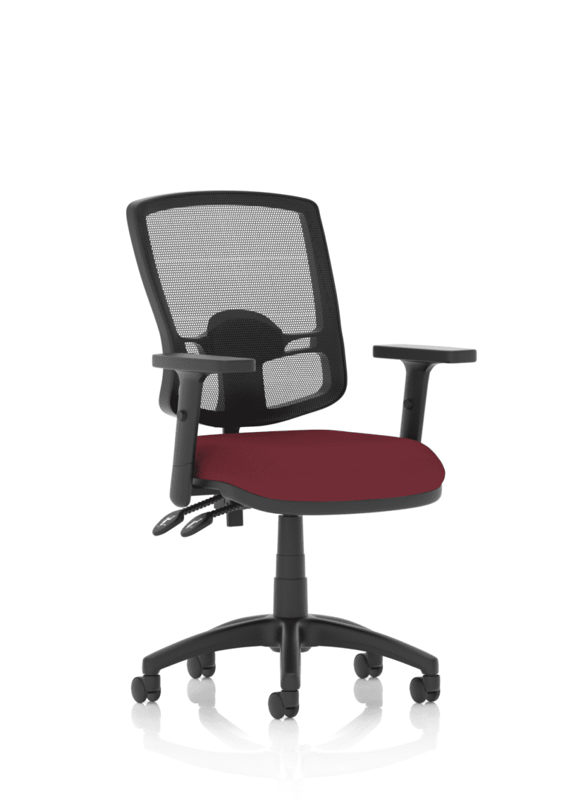 Eclipse Plus II Deluxe Mesh Back Task Operator Office Chair - Image 28