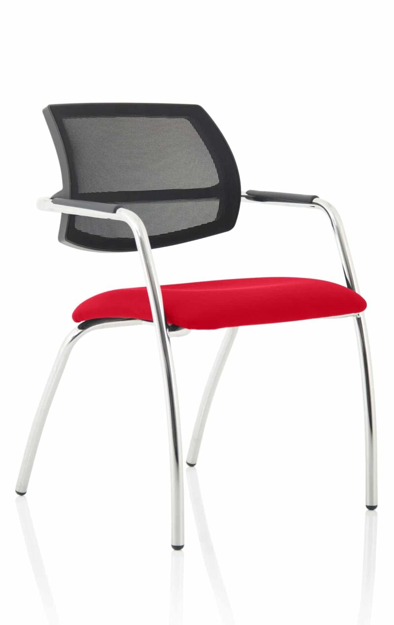 Swift Medium Back Visitor Chair (Straight Leg) - Image 5